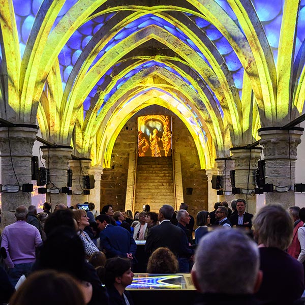 Le spectacle historique de Chartres commenté par Stephane Bern